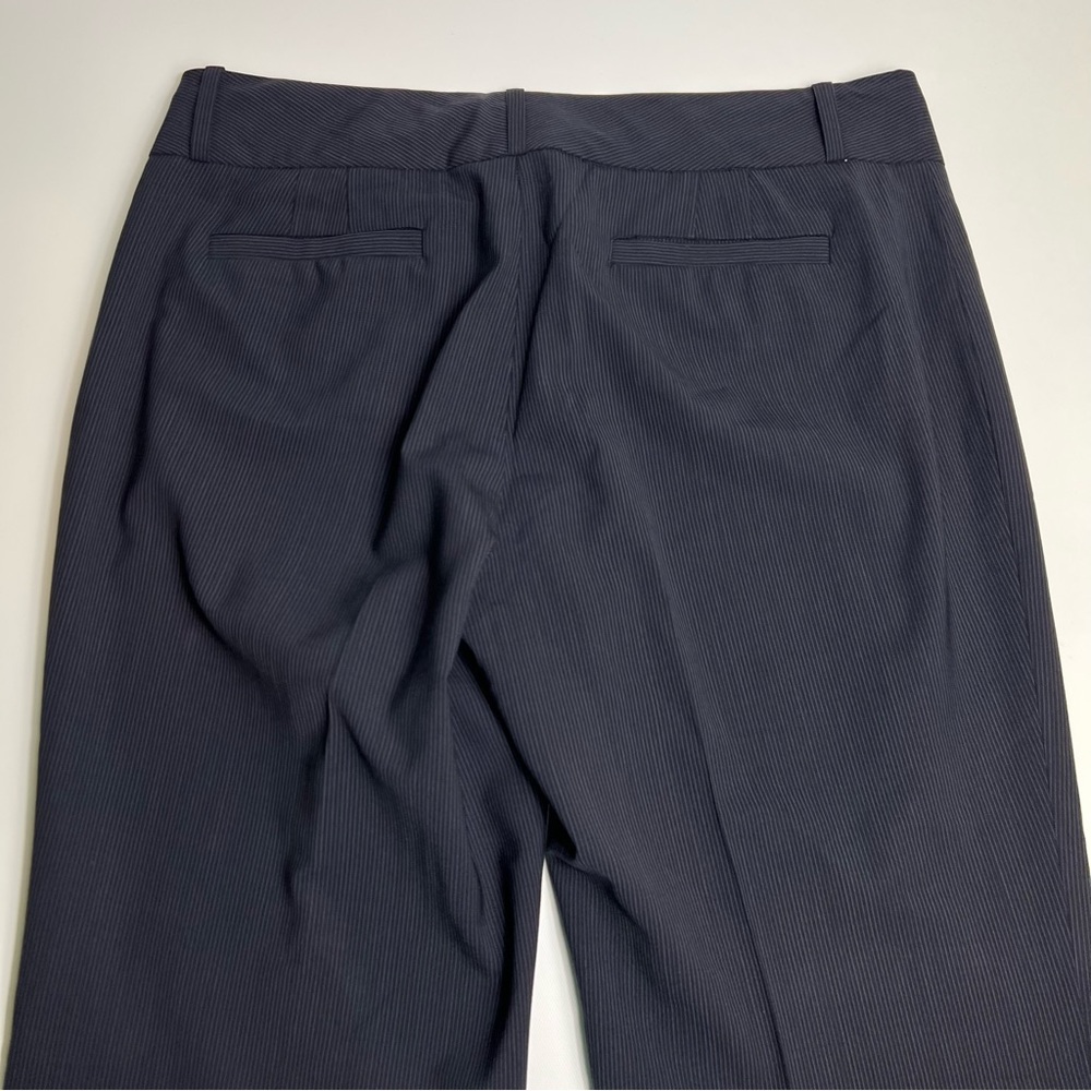 BANANA REPUBLIC JACKSON-FIT BLACK LIGHTWEIGHT WOOL TROUSER size 10 - Picture 6 of 7